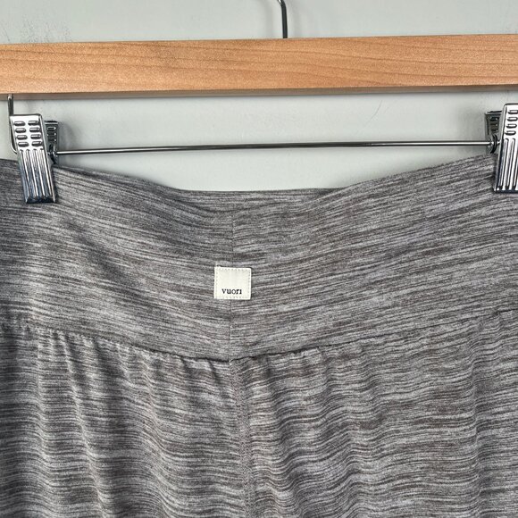 Vuori Lux At Ease Gray High Waisted Pull On Pleated Pants Womens Sz. S - Picture 6 of 6